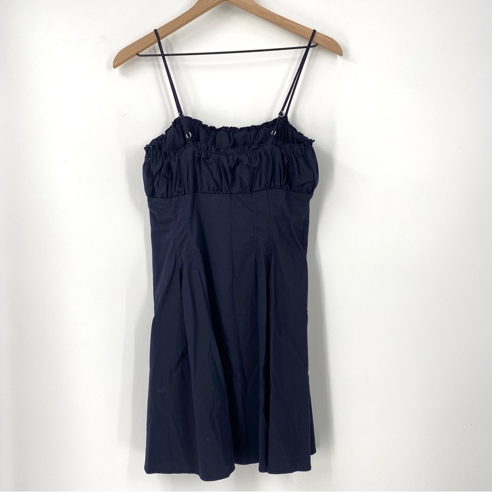 Anthropologie Maeve Ruched Pleated Flare Dress - Picture 6 of 9